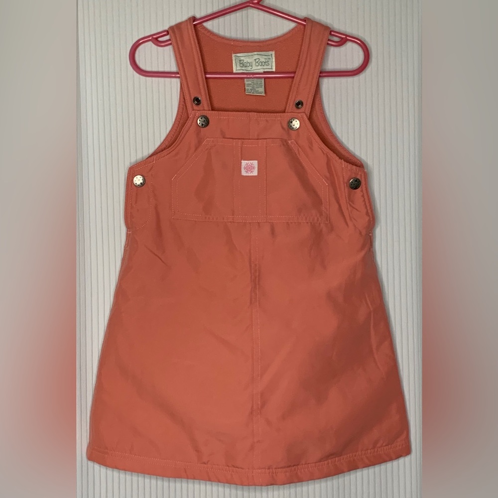 Baby Boots - Pink Fleece Lined Jumper Snap Closures - Toddler Size 3